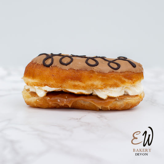 Salted Caramel & Cream Doughnut