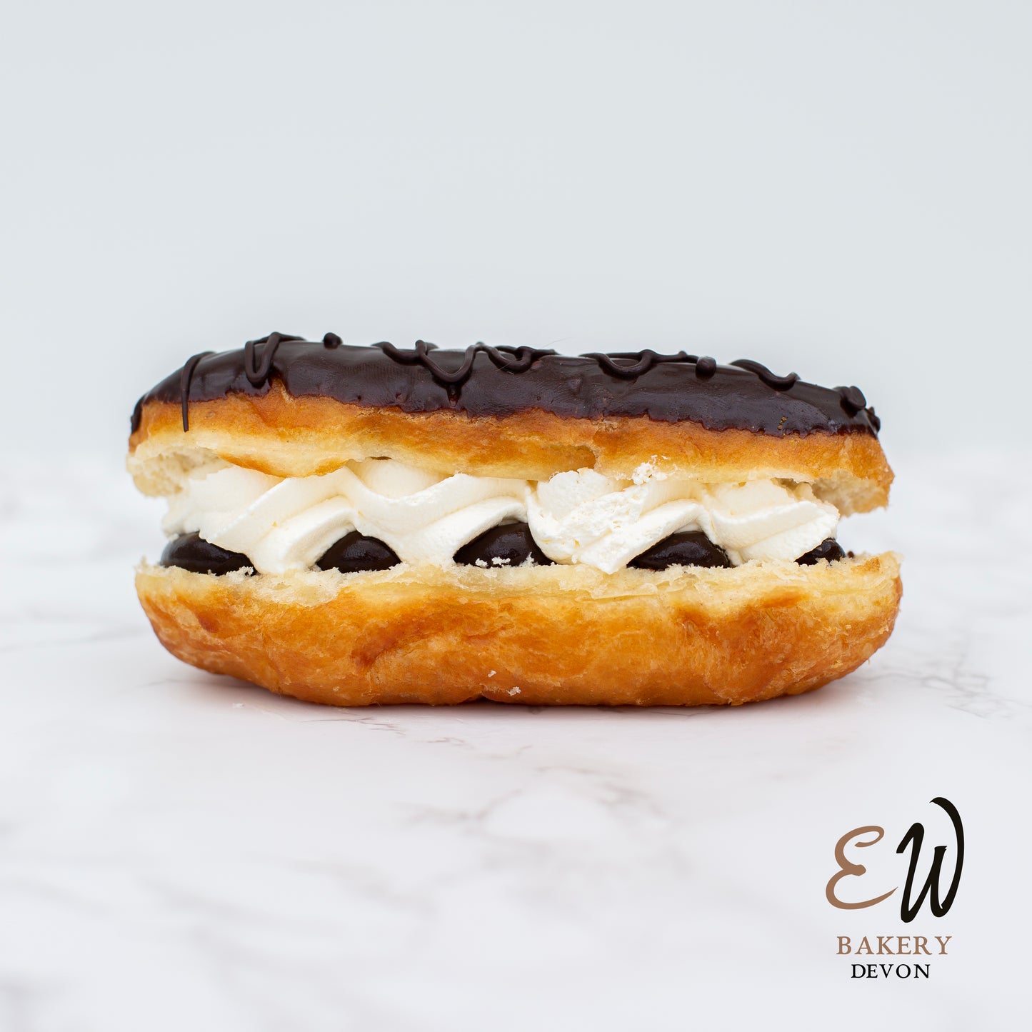 Belgian Chocolate & Cream filled Doughnut